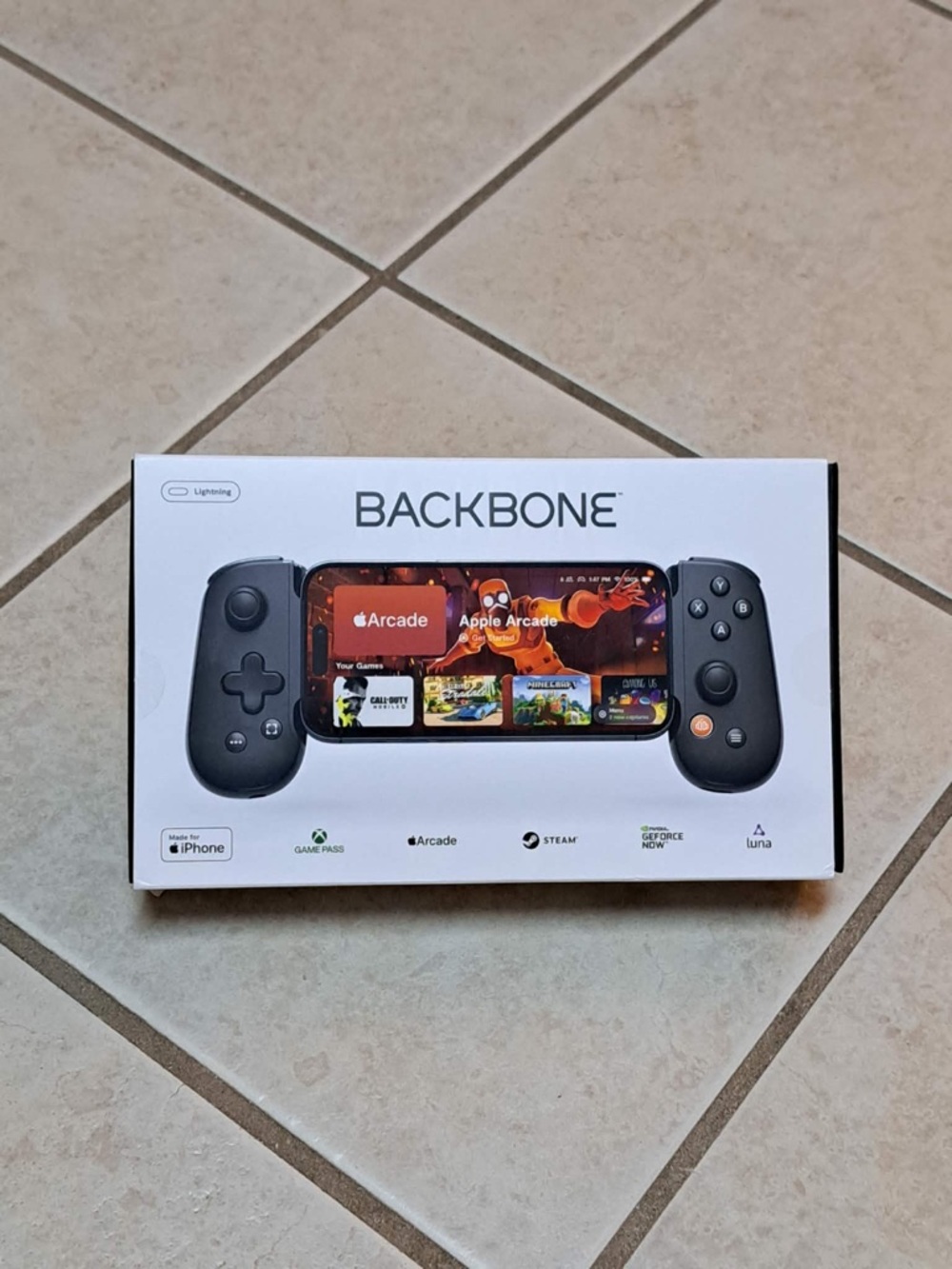 Backbone for Xbox/ Apple - Lightning Connection